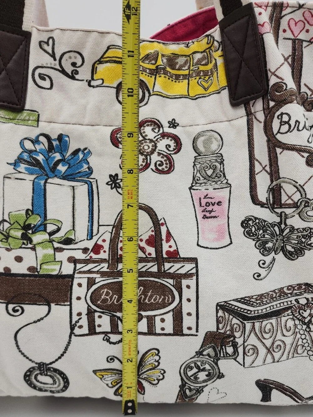 Colorful Brighton Tote Bag